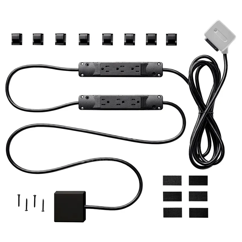 10 Ft. Surge Protector With 7 Outlets And Usb Ports, 1000 Joules