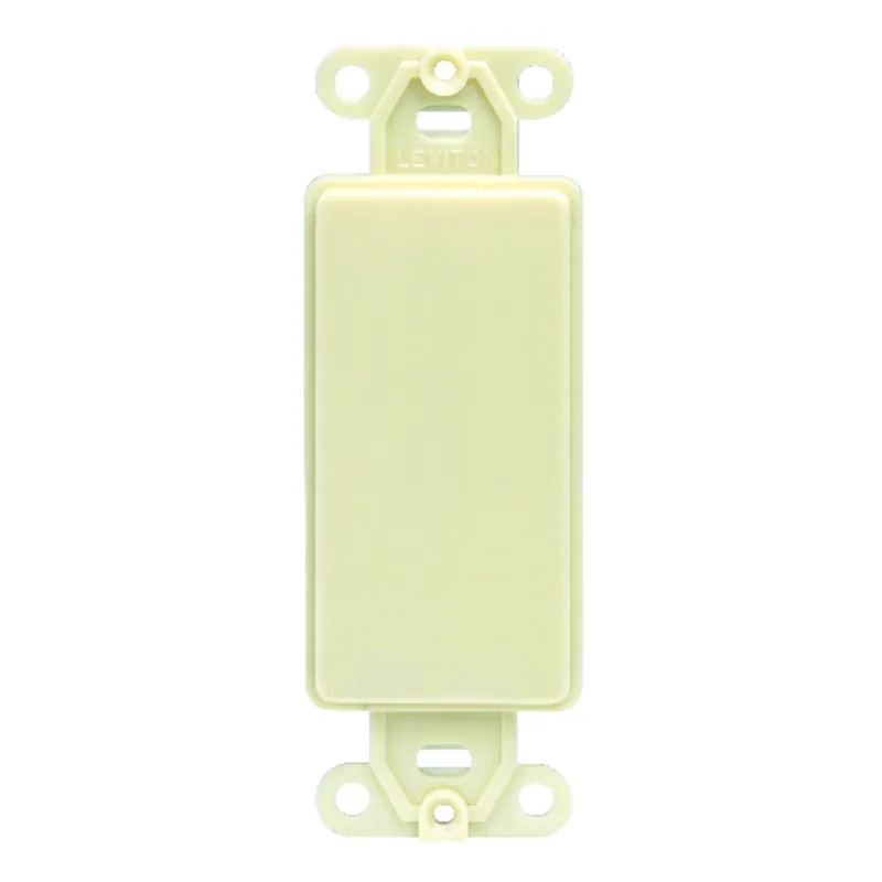 Leviton Decora Ivory 1 Gang Nylon Decorator Wall Plate 1 Pk