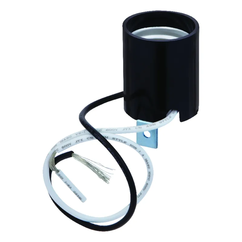Jandorf Phenolic Socket W/Wire Leads 1 Pk