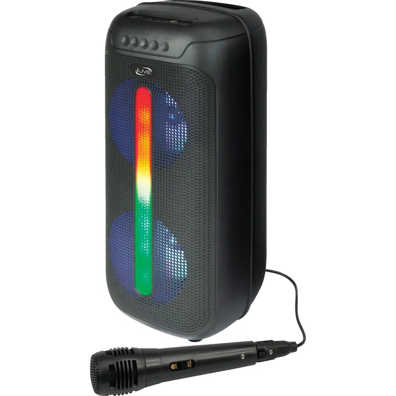 Wireless Bluetooth Party Speaker With Color Changing Led Effects