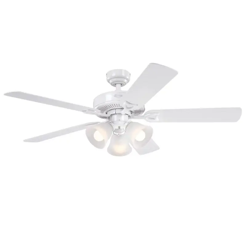 Westinghouse Vintage 52 Inch White Led Indoor Ceiling Fan With 3 Lights