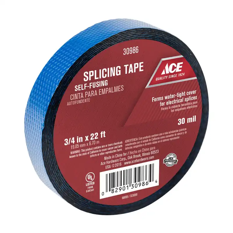 3/4 In. W X 22 Ft. L Self-fusing Rubber Splicing Tape - Blue