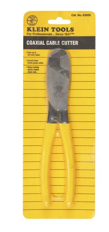 8-1/4 In. Coaxial Cable Cutter With 3/4 In. Capacity
