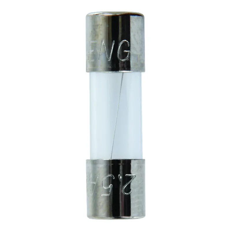 Jandorf AGW 2.5 Amps 32 Volt Glass Fast Acting Fuse 4 Pk