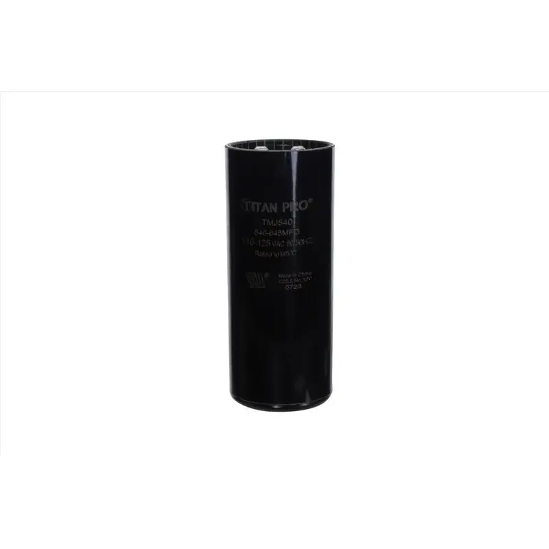 540-648 Mfd 125 Volt Round Start Capacitor Model Tmj540