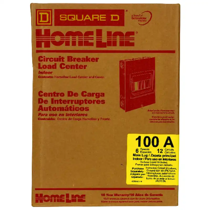 100-Amp Main Lug Load Center