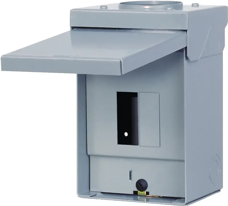 Main Lug Load Center, 2 Space/4 Circuits, 60-Amp