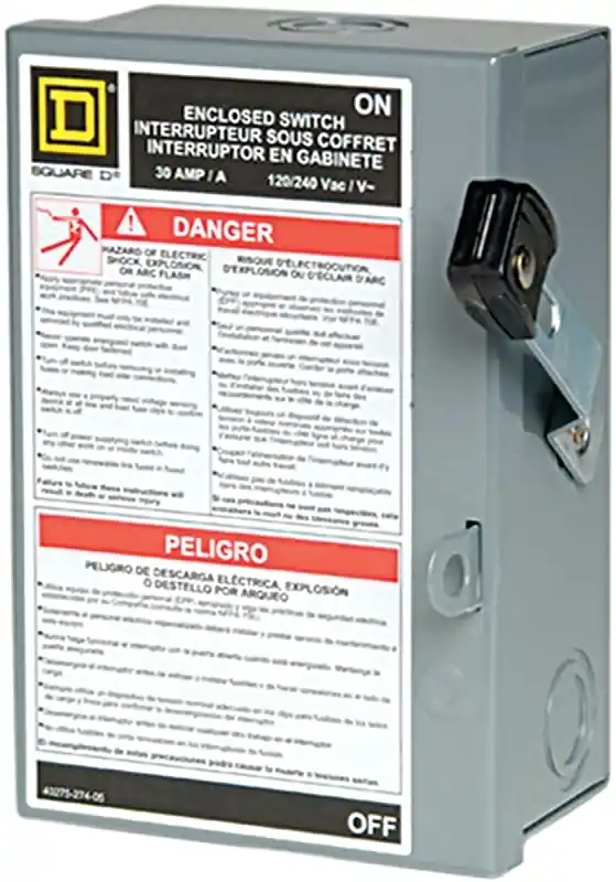 30-Amp Light-Duty Safety Switch