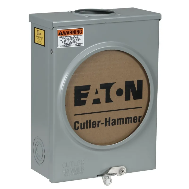 125a 600v 4-jaw Ringless Meter Socket For Overhead Or Underground Service