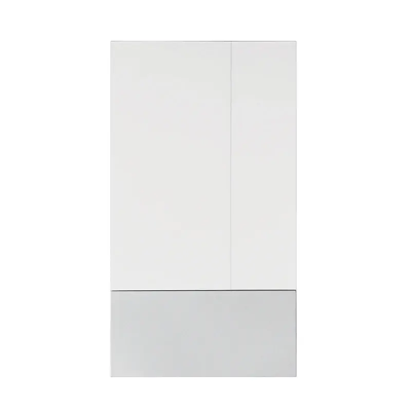 Hammered White Metal/plastic Wired And Wireless Door Chime Bell Model 18000155