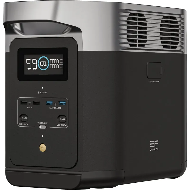Delta 2 1024w Portable Power Station With 1800w Ac Output And Expandable Capacity