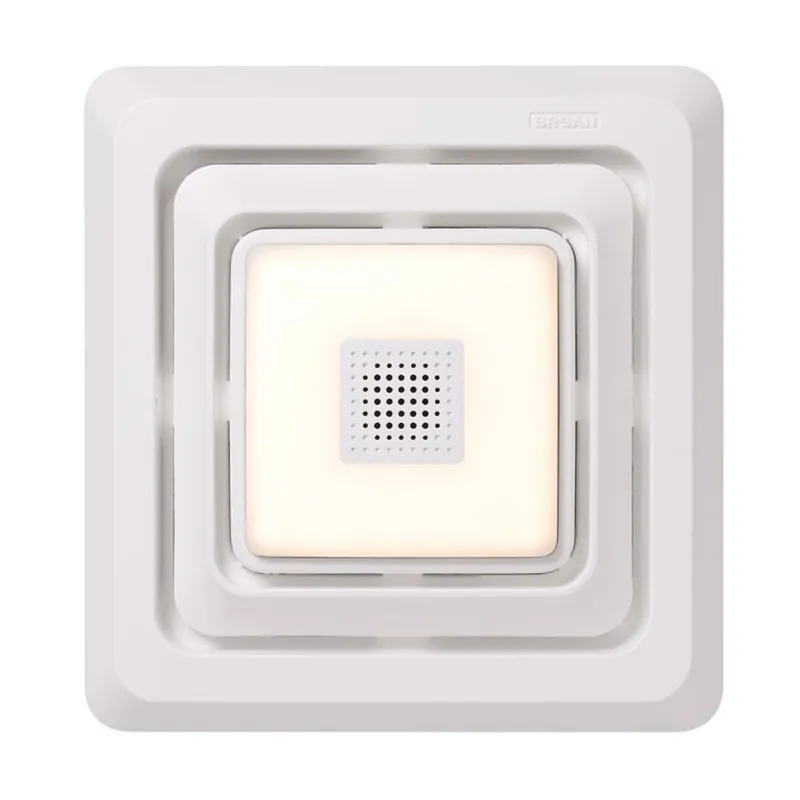 Sensonic Bathroom Exhaust Fan Grille/Cover With Bluetooth Speaker, LED Light