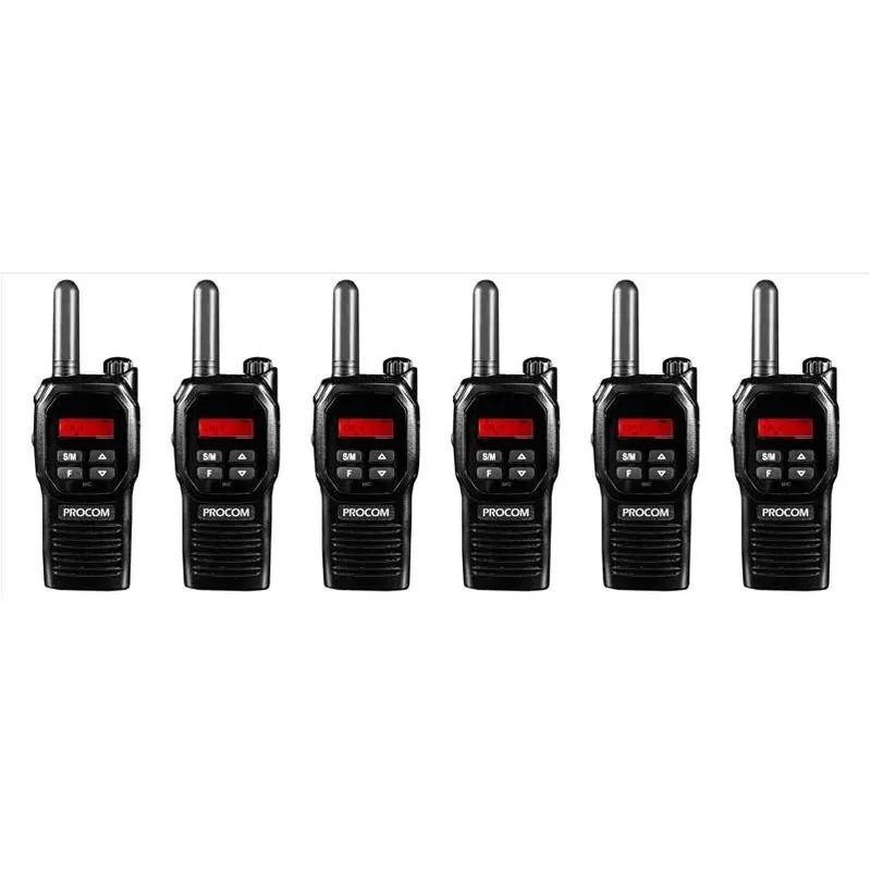 Procom UHF Business Two‑Way Radio – 275,000‑ft Range, 16 Channels