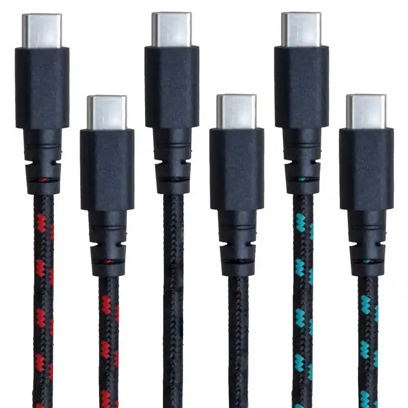Fusebox Type C To Type C Cable 4 Ft Assorted Colors