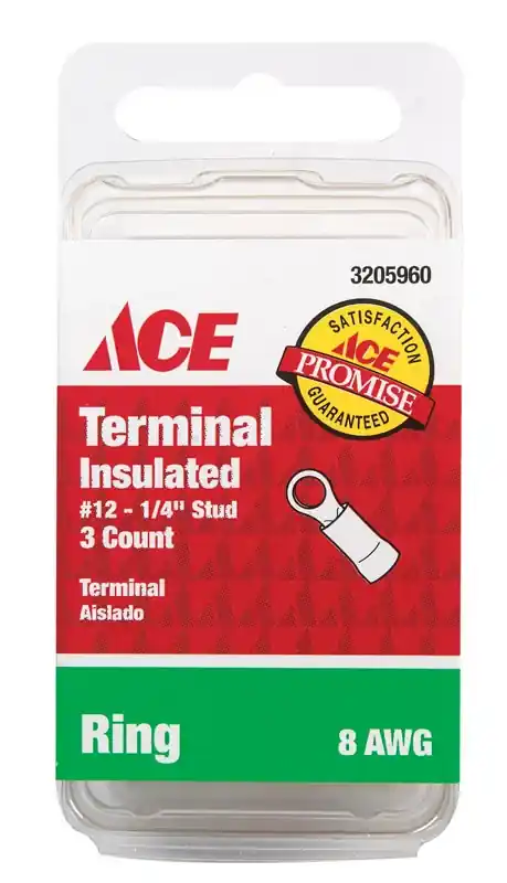 Ace Ring Terminal 3 Pk