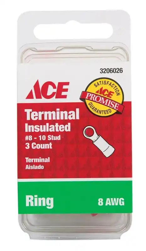 Ace Ring Terminal 3 Pk