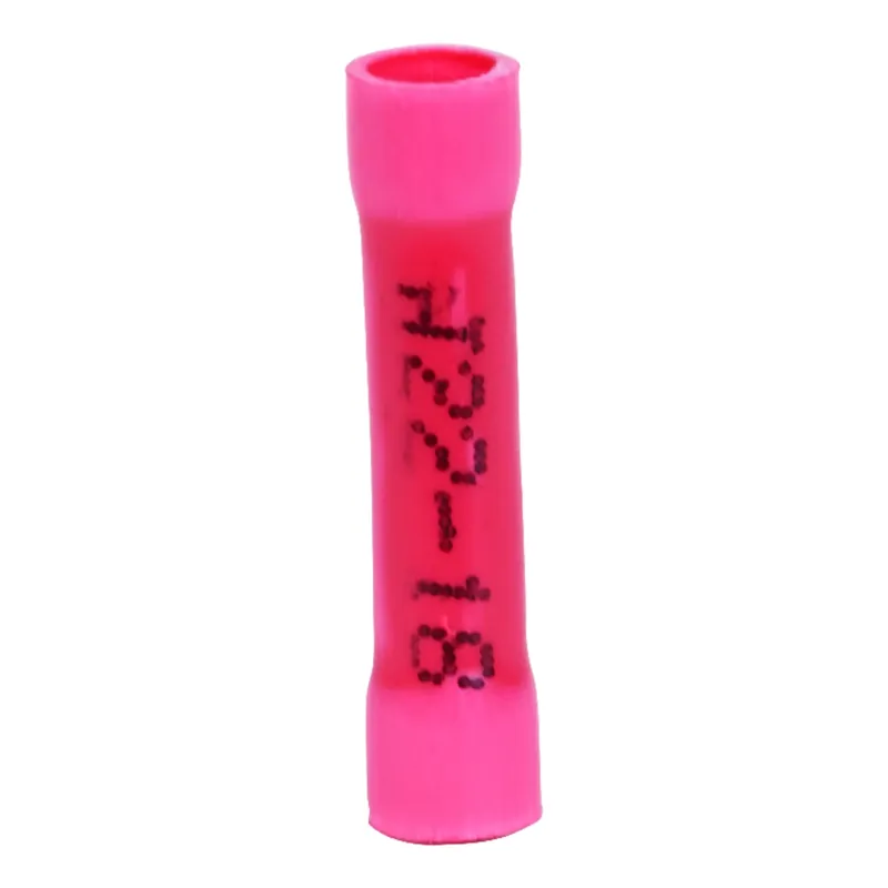 Jandorf 22-18 Ga. Insulated Wire Terminal Butt Splice 5 Pk
