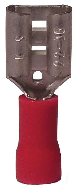 Gardner Bender 22-16 AWG Insulated Wire Female Disconnect Red 21 Pk