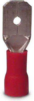 Gardner Bender 22-16 Ga. Insulated Wire Male Disconnect Red 10 Pk