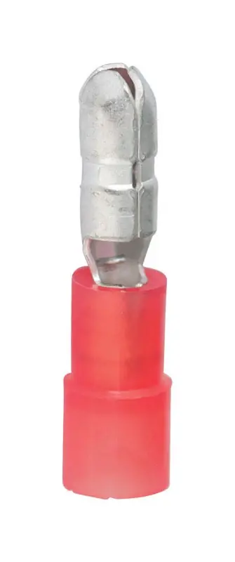 Gardner Bender 22-18 Ga. Insulated Wire Terminal Bullet Red 6 Pk