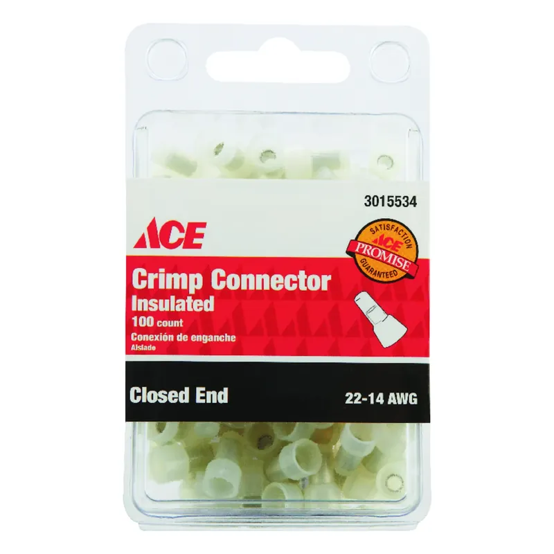 Ace Closed End Connector 100 Pk