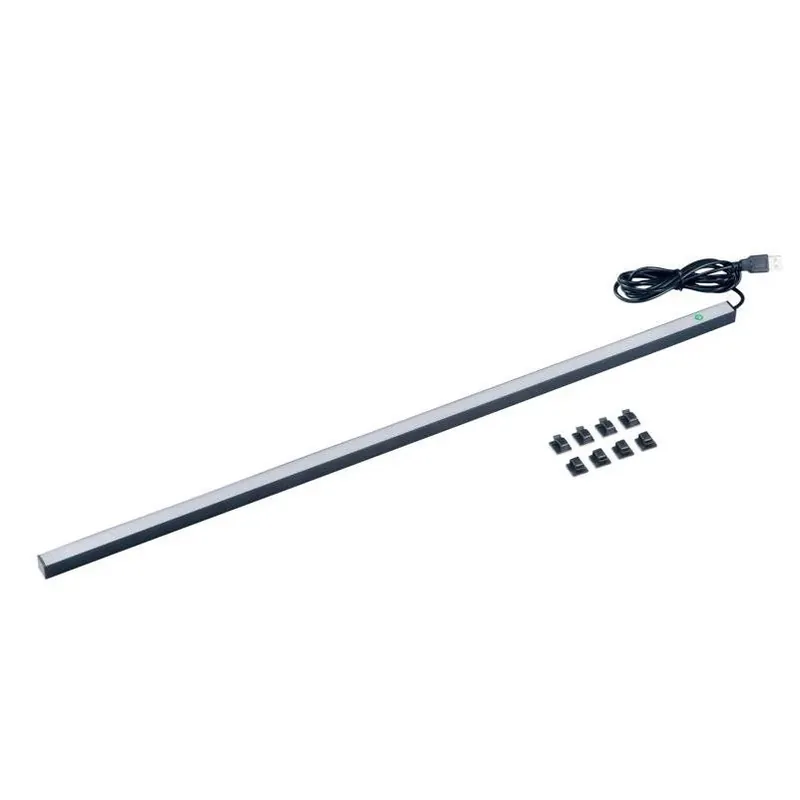 Craftsman 25‑Inch Magnetic Plug‑In LED Strip Light – Black, 300 lm