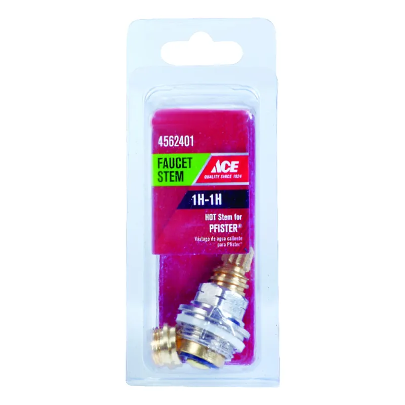 1h-1h Hot Faucet Stem For Price Pfister Faucets - Durable Brass Construction