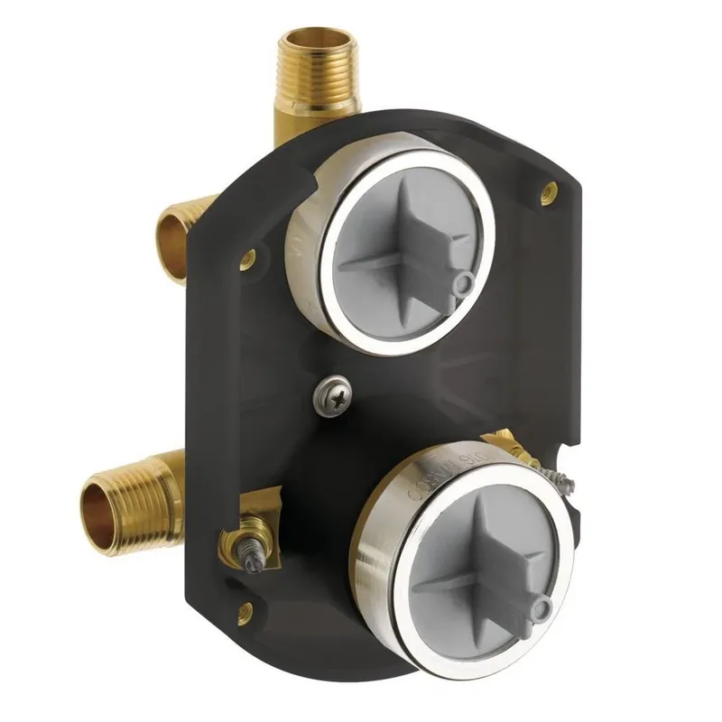 Delta Multichoice 1/2 In. Copper Sweat Brass Rough-in Valve With Diverter And Stops