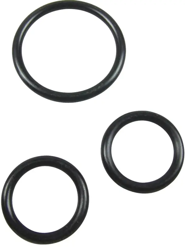 Kitchen Faucet O-ring Repair Kit For Moen, Model 80502, Rubber, Black