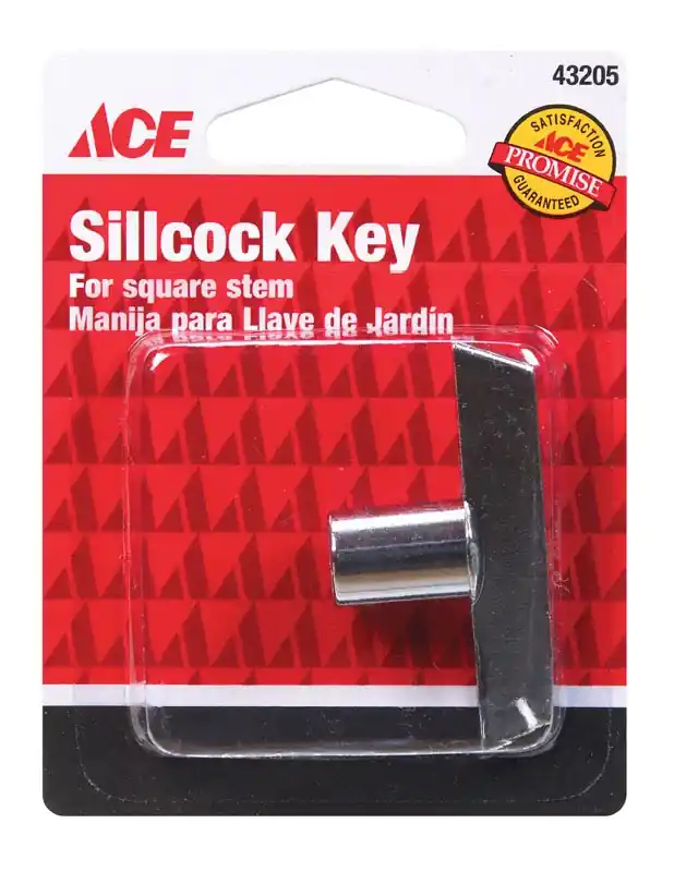 9/32 In. Diameter Zinc Sillcock Key For Spigots And Sillcocks