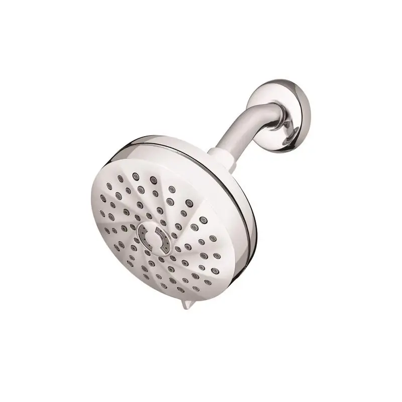 Revive Chrome Wallmount Showerhead With 7 Settings And 1.8 Gpm Flow Rate