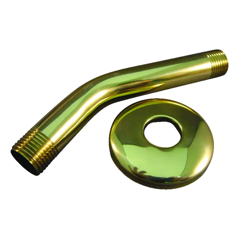 Polished Brass 6 Inch Shower Arm Flange For Durable Installation