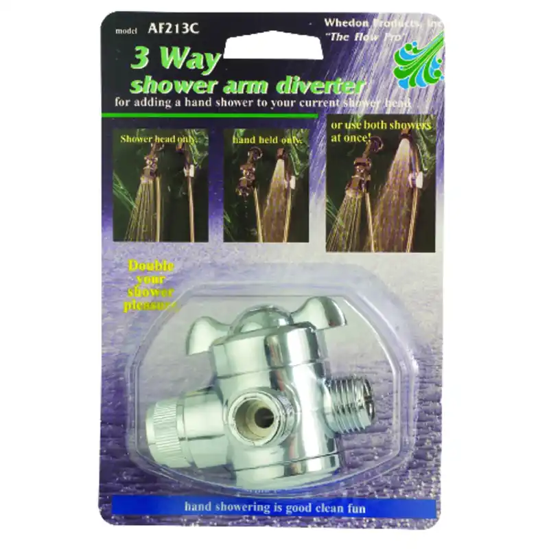 Shower Arm Diverter, 3-Way