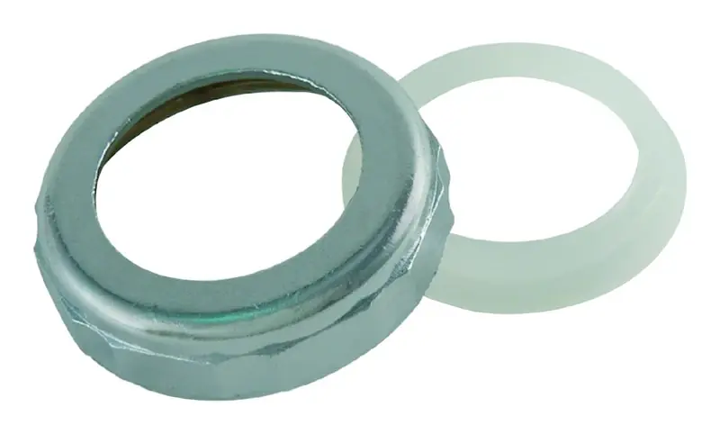 Ace 1-1/2 In. Dia. Chrome Metal Slip Joint Nut And Washer 1 Pk