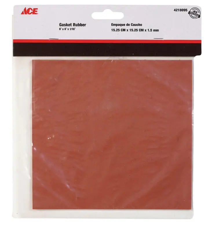 Ace 6 In. Dia. X 6 In. L Rubber Sheet Packing