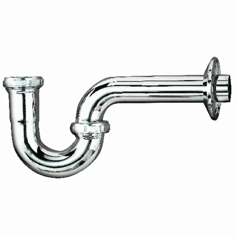 1-1/2 In. Diameter X 10-3/4 In. Length Brass P-trap With Tpr Washer