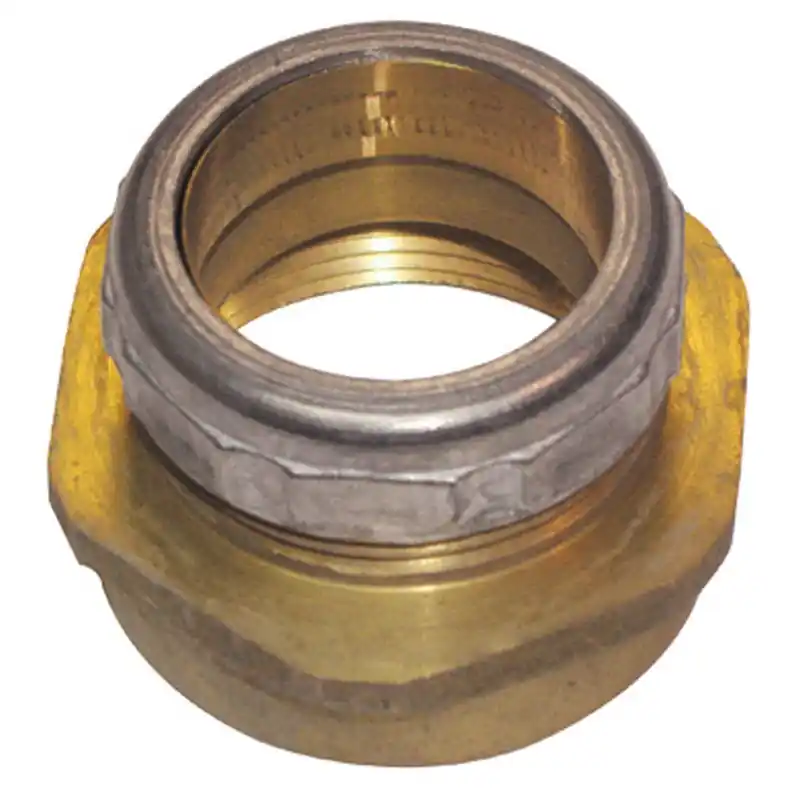 1-1/2 In. Diameter Brass Waste Connector For Under Sink Drainage