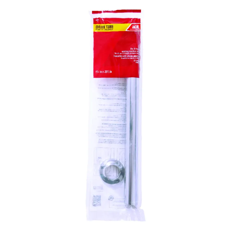 1-1/2 In. Diameter X 20-1/2 In. Length Brass Floor Tube With Flange