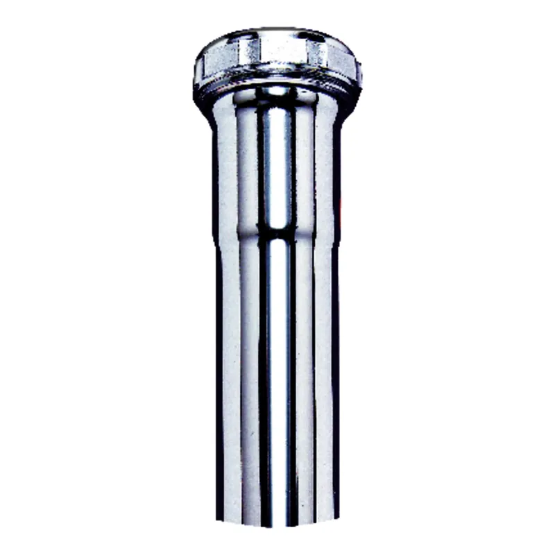 1-1/2 In. Diameter X 8 In. Length Chrome Plated Brass Extension Tube