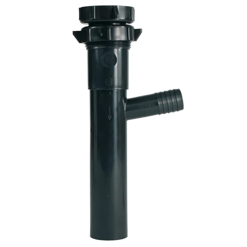 1-1/2 Inch Diameter X 8 Inch Length Polypropylene Branch Tailpiece For Sinks