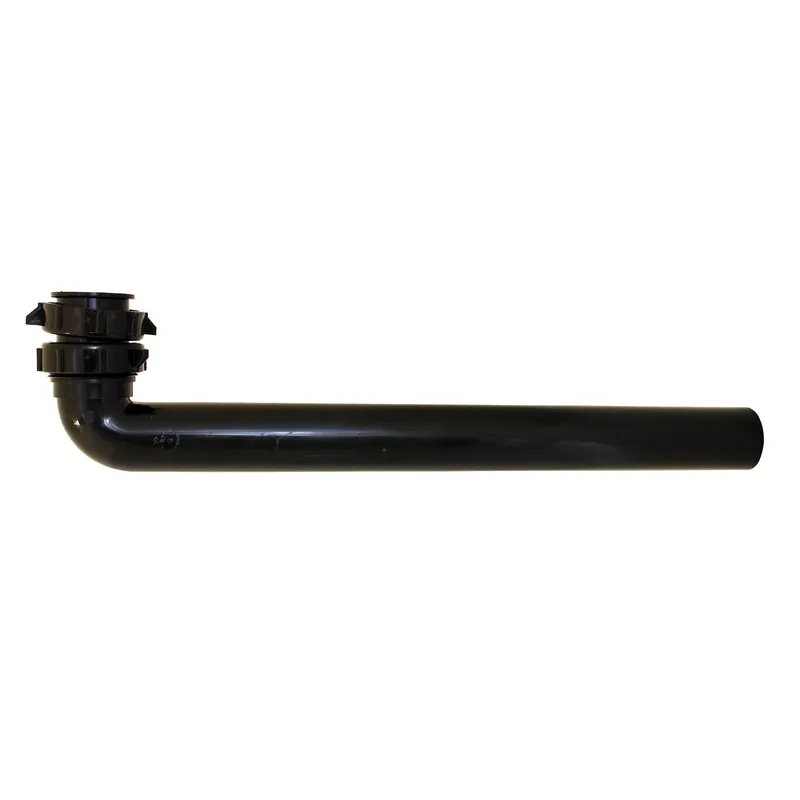 1-1/2 Inch Diameter X 15 Inch Length Polypropylene Waste Arm For Kitchen Sinks