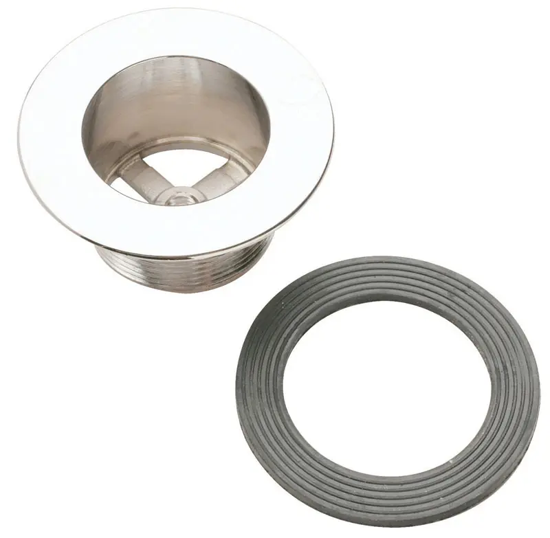 1-3/8 In. Chrome Stainless Steel Bathtub Strainer - Model Ace26066
