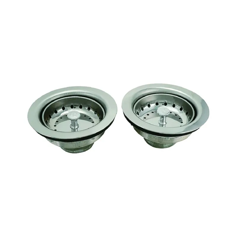Keeney 3-1/2 In. Chrome Stainless Steel Sink Strainer