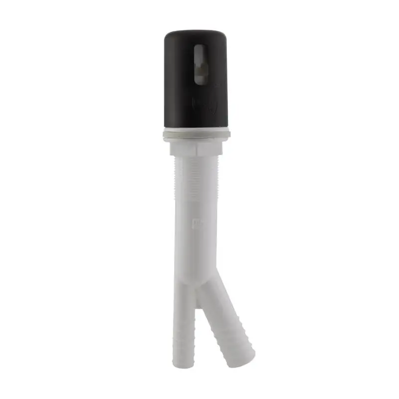 7/8 Inch O.d. Matte Black Air Gap Body With Cap For Dishwasher