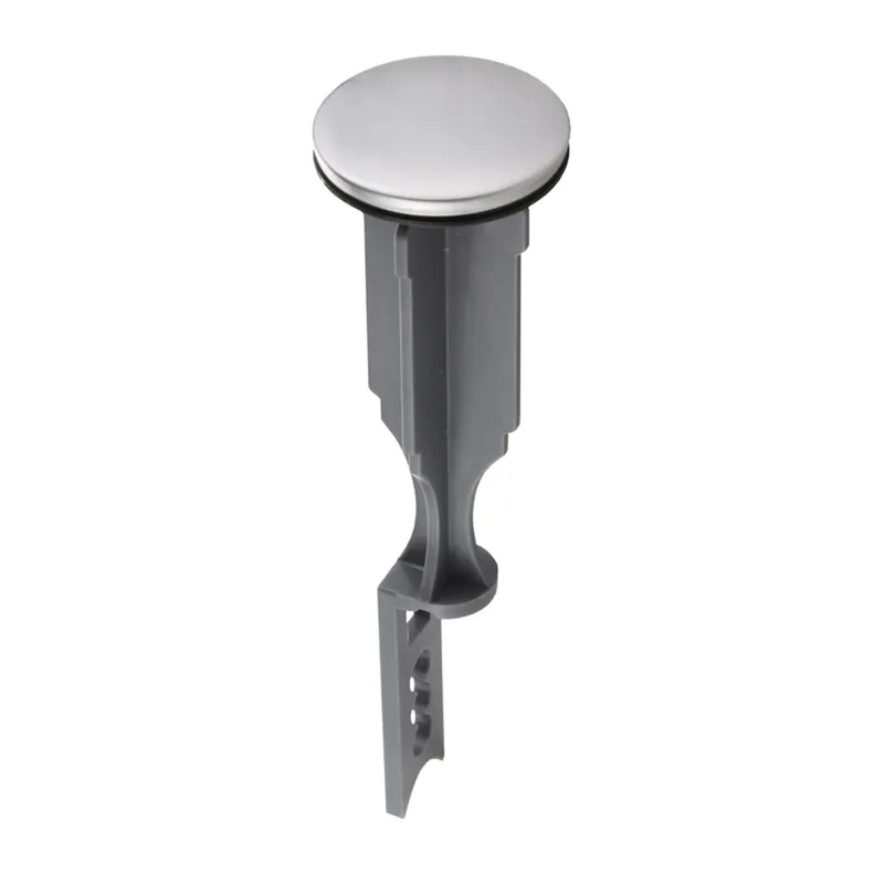 Adjustable Bathroom Sink Pop-Up Stopper, Brushed Nickel