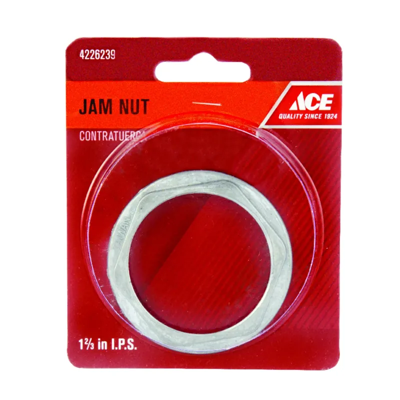 Ace Stainless Steel Die Cast Jam Nut 1-2/3 In. Dia.