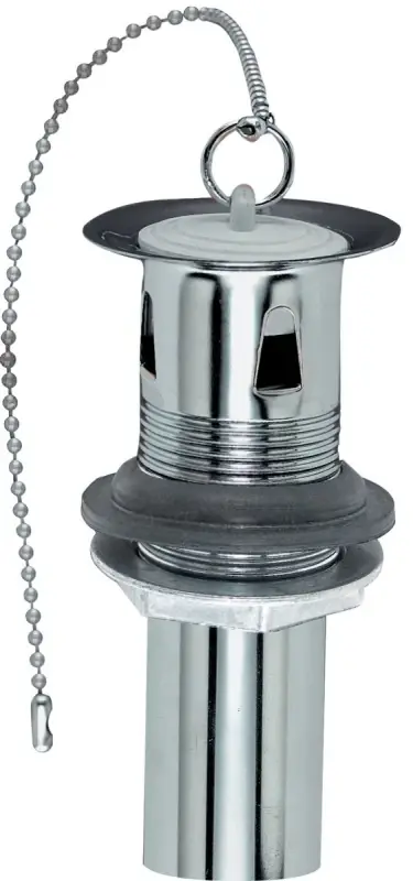 1-1/4 In. Chrome Plated Brass Pull Out Plug, Model Pp19pc