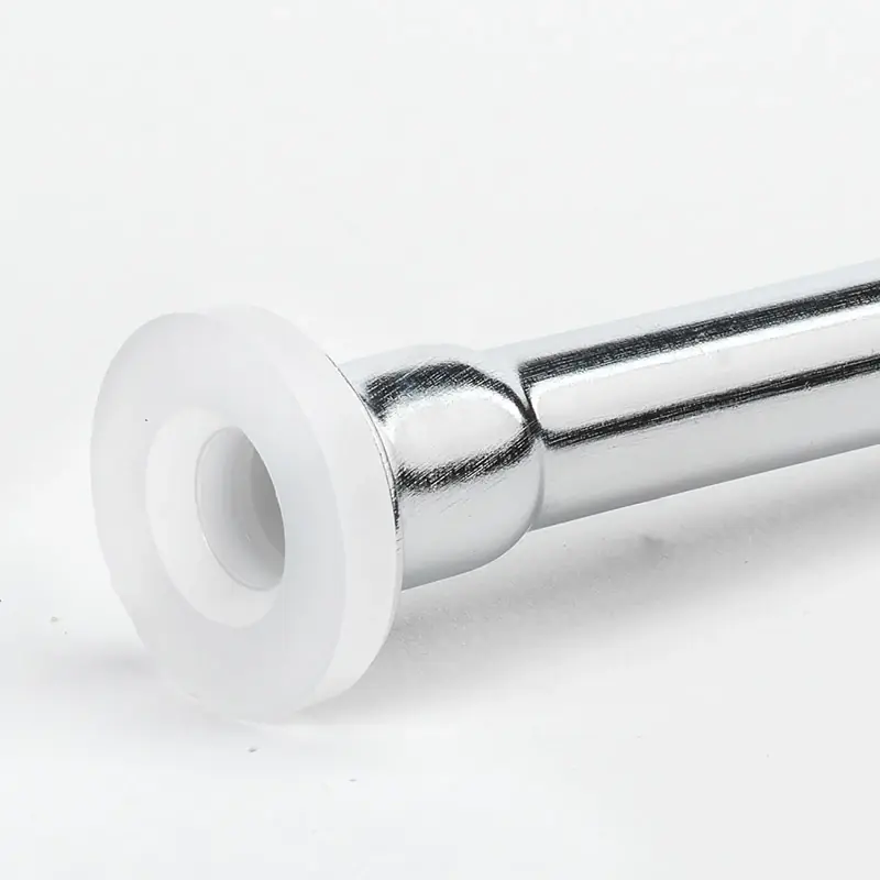 3/8 In. Compression X 1/2 In. Diameter Chrome Supply Line Adapter 12 In.