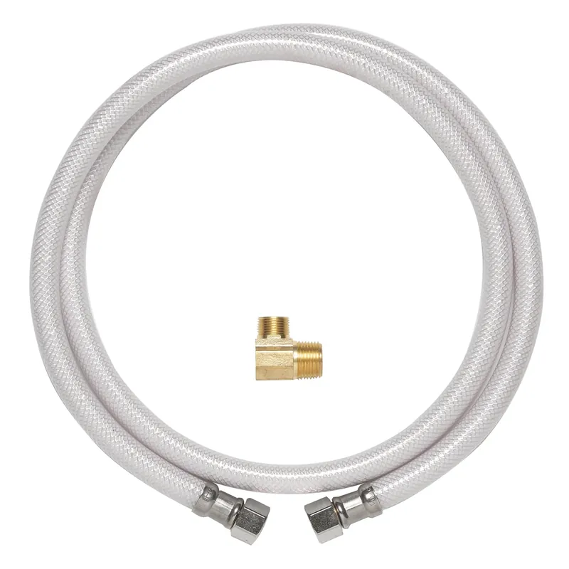 3/8 In. Compression X 3/8 In. Dia. Mip 48 In. Pvc Dishwasher Supply Line
