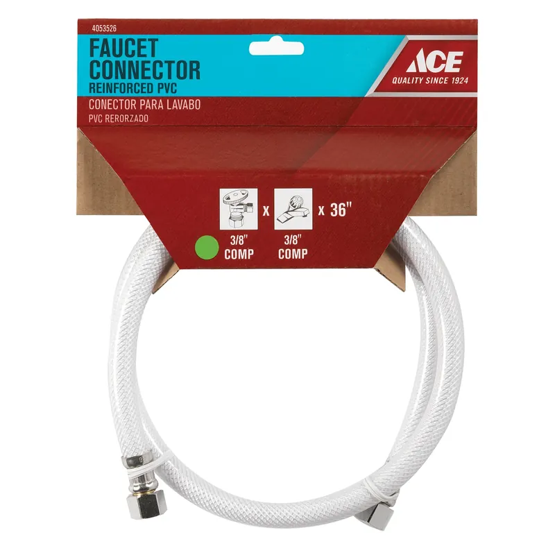 3/8 In. Compression X 3/8 In. Dia. Compression 36 In. Pvc Supply Line